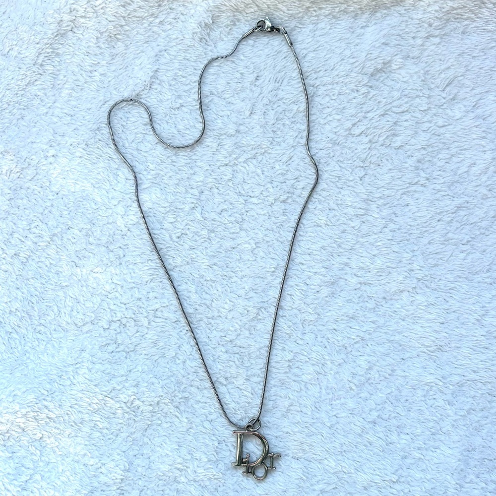 Dior silver necklace - Picture 3 of 4